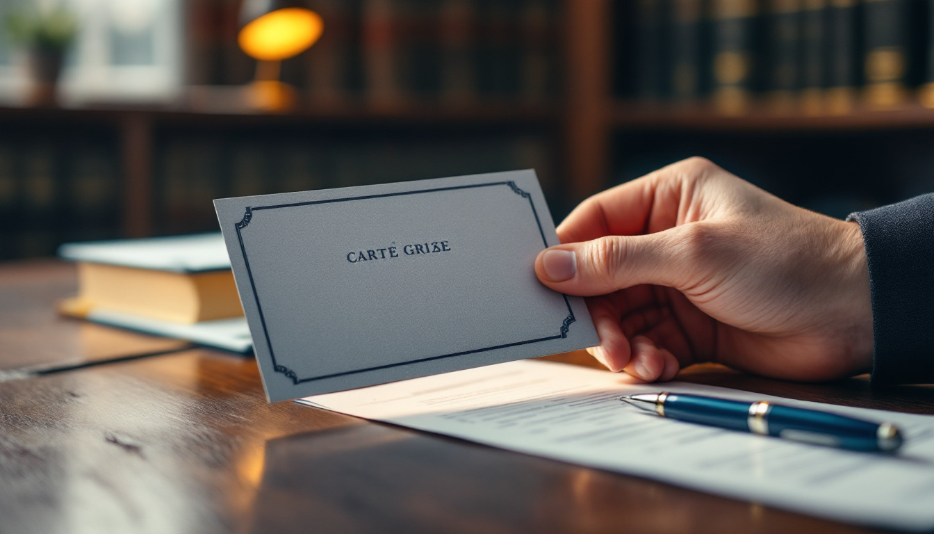 Tout savoir sur le changement de carte grise en 2026